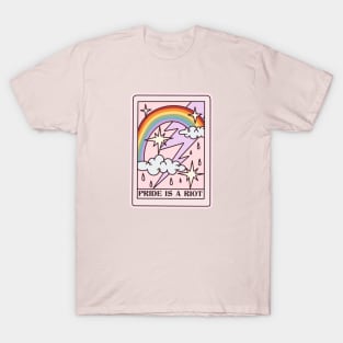 Pride Is A Riot Tarot Card T-Shirt